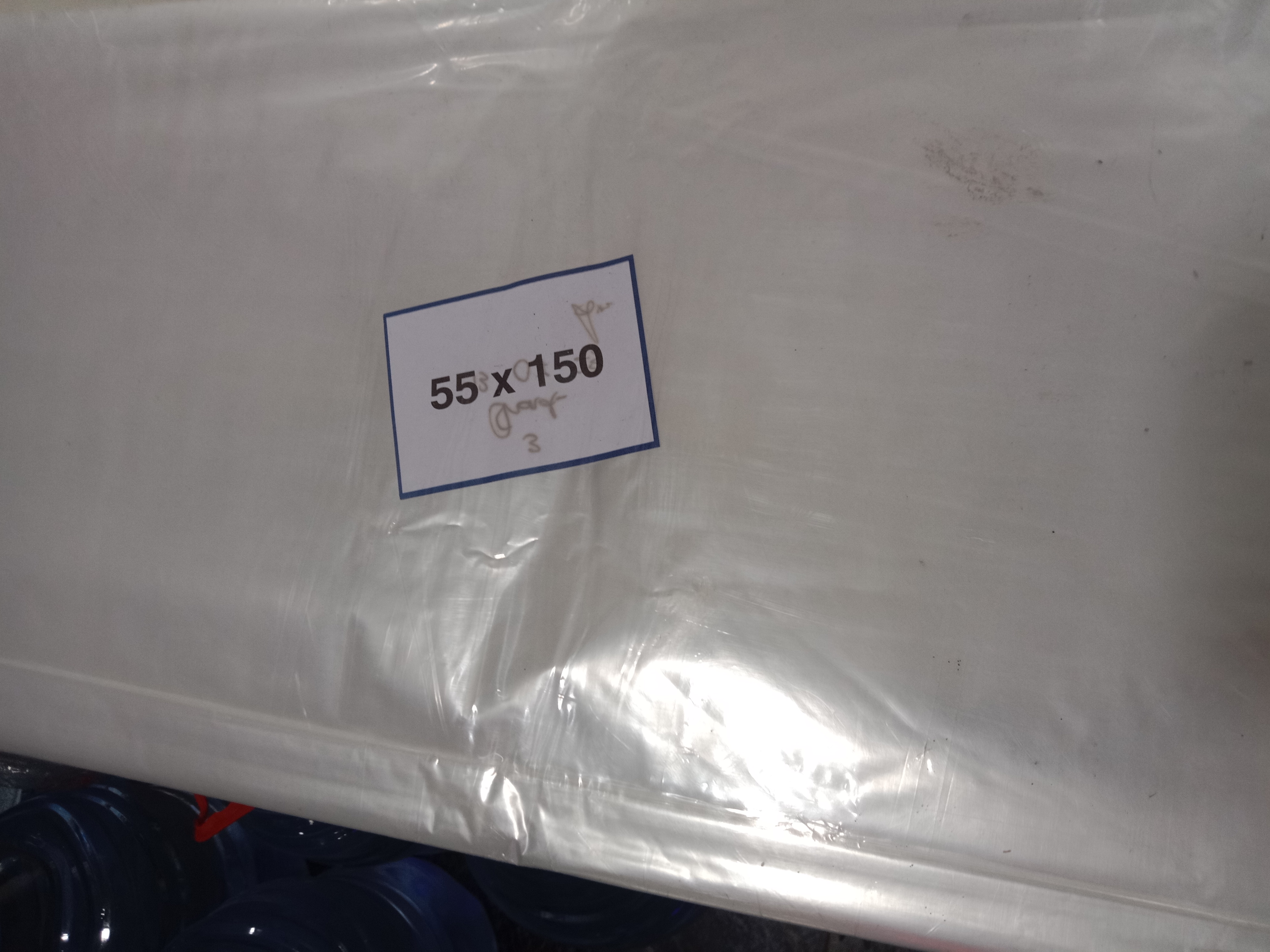 Plastik packing 55x150